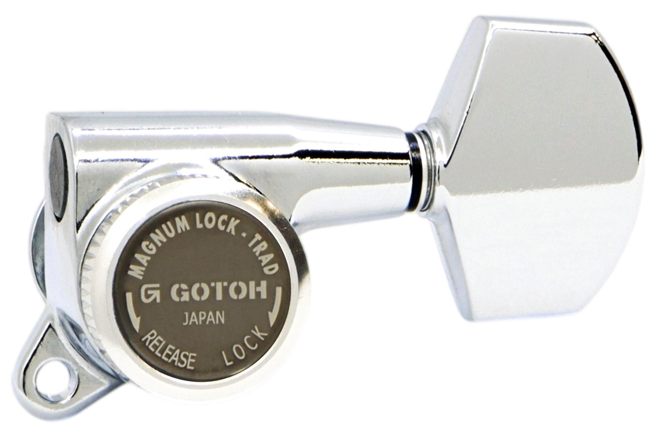 GOTOH SG381 Magnum Lock Trad - Locking Tuning Machine w/ Large