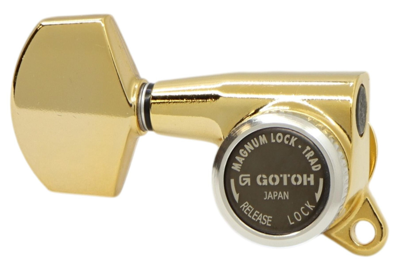 GOTOH SG381 Magnum Lock Trad - Locking Tuning Machine w/ Large
