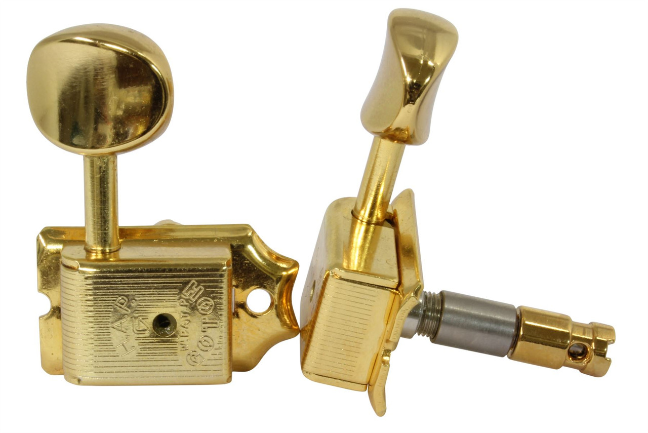 GOTOH SD91-HAPM locking adj. height guitar tuners 6-inline gold w