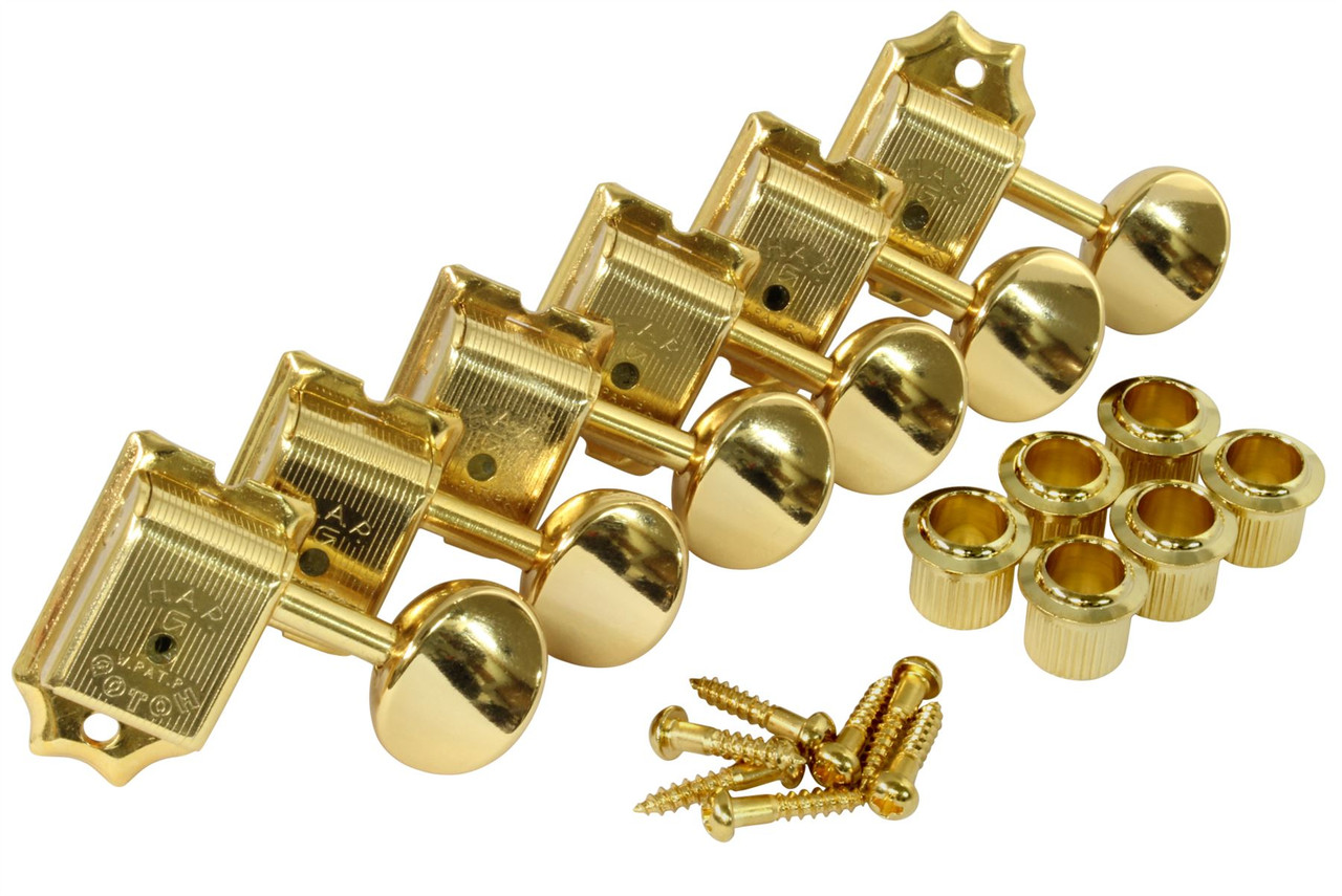 GOTOH マグナムロック SD91-HAPM-05M-L6-Gold GOTOH SD91-HAPM locking adj. height guitar tuners 6-inline