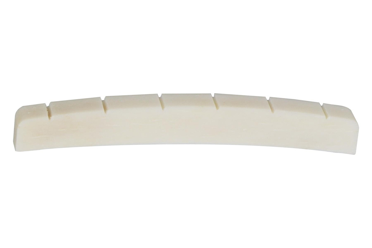 Bone Nut Pre Shaped and slotted for Fender® guitars curved bottom