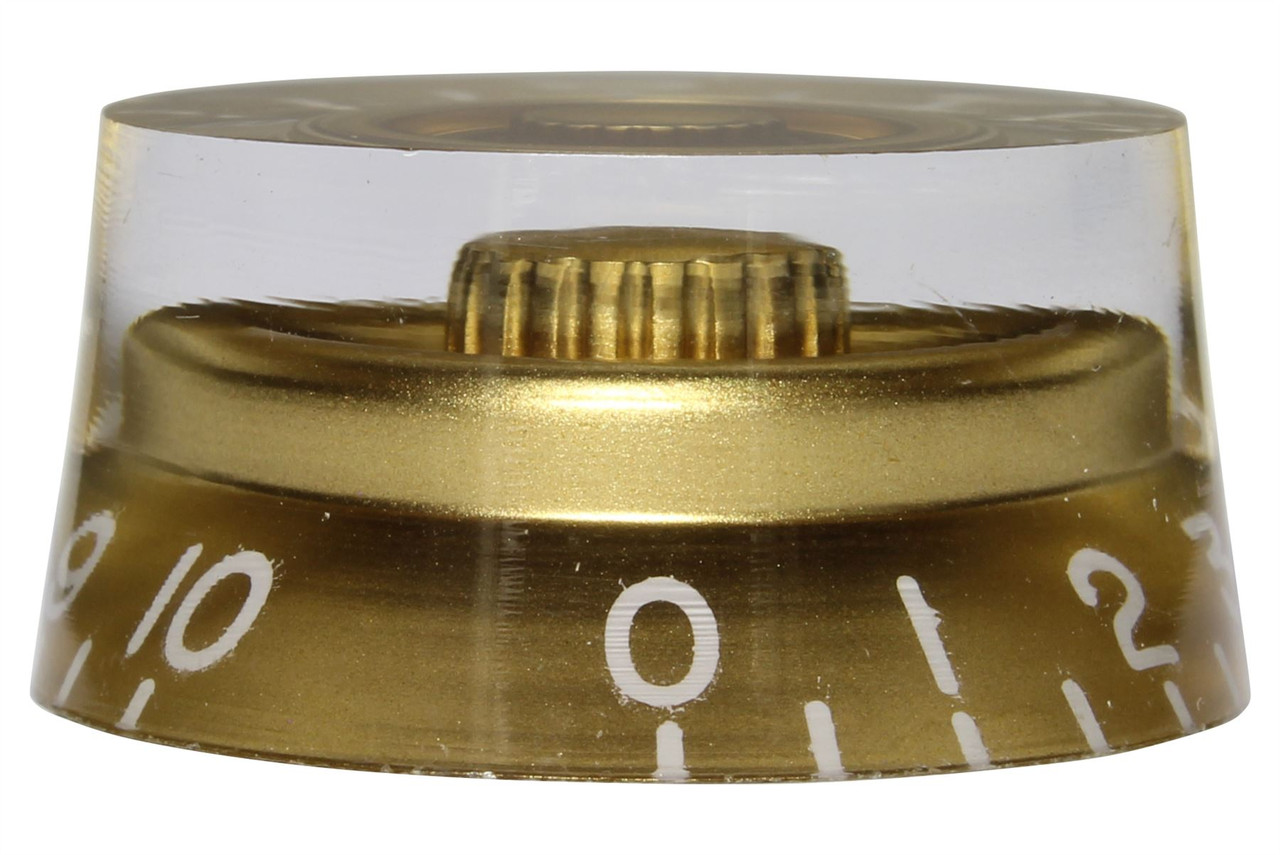 Gold Speed Knobs 4pk for Epiphone® and Import guitars with