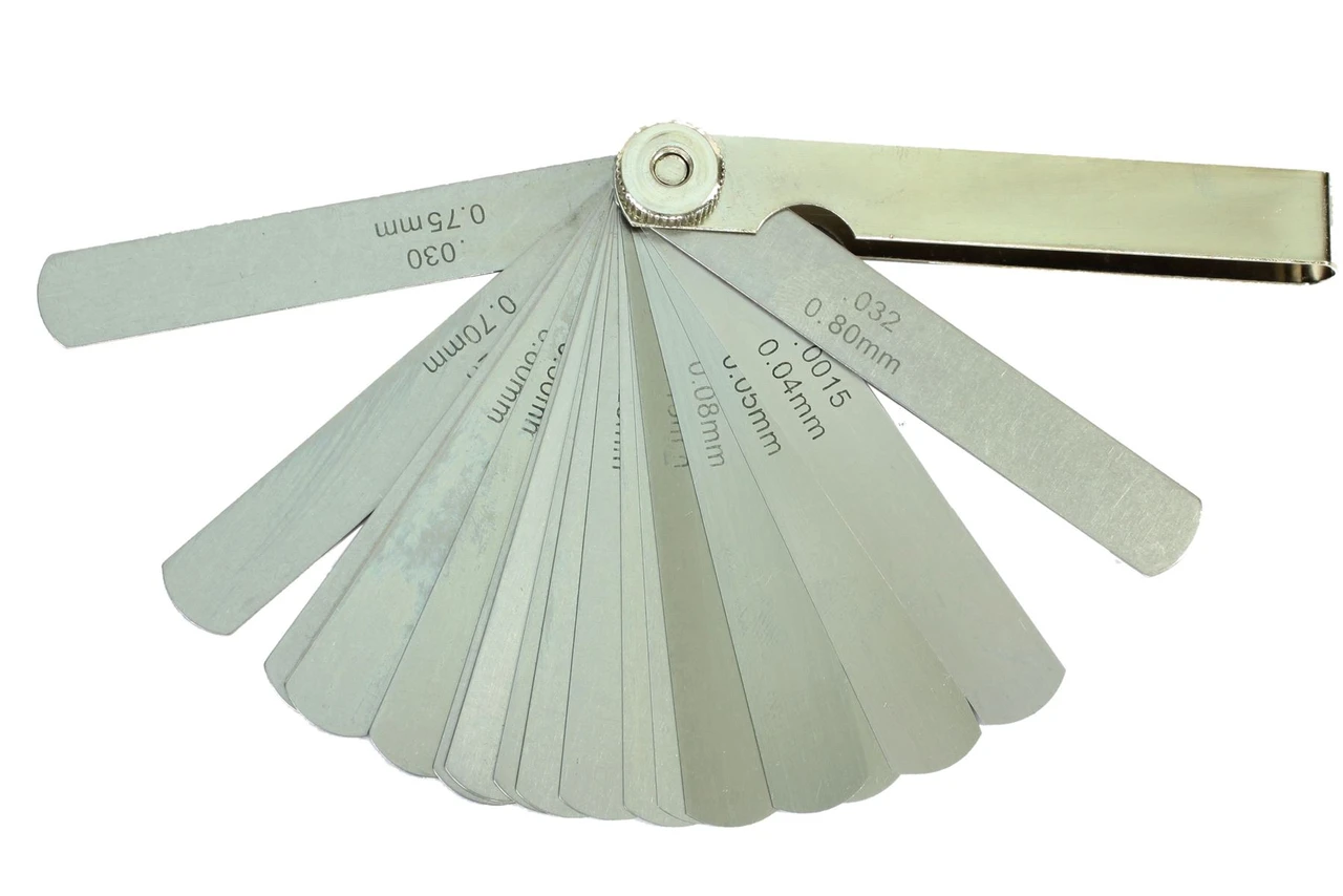 13-Blade Feeler Gauge Set – Workshop Quality 0.05mm To 0.60mm, Complete Set