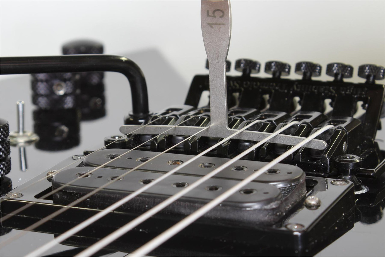Understring Radius Gauge for guitar and bass setup - Set of 9 ...