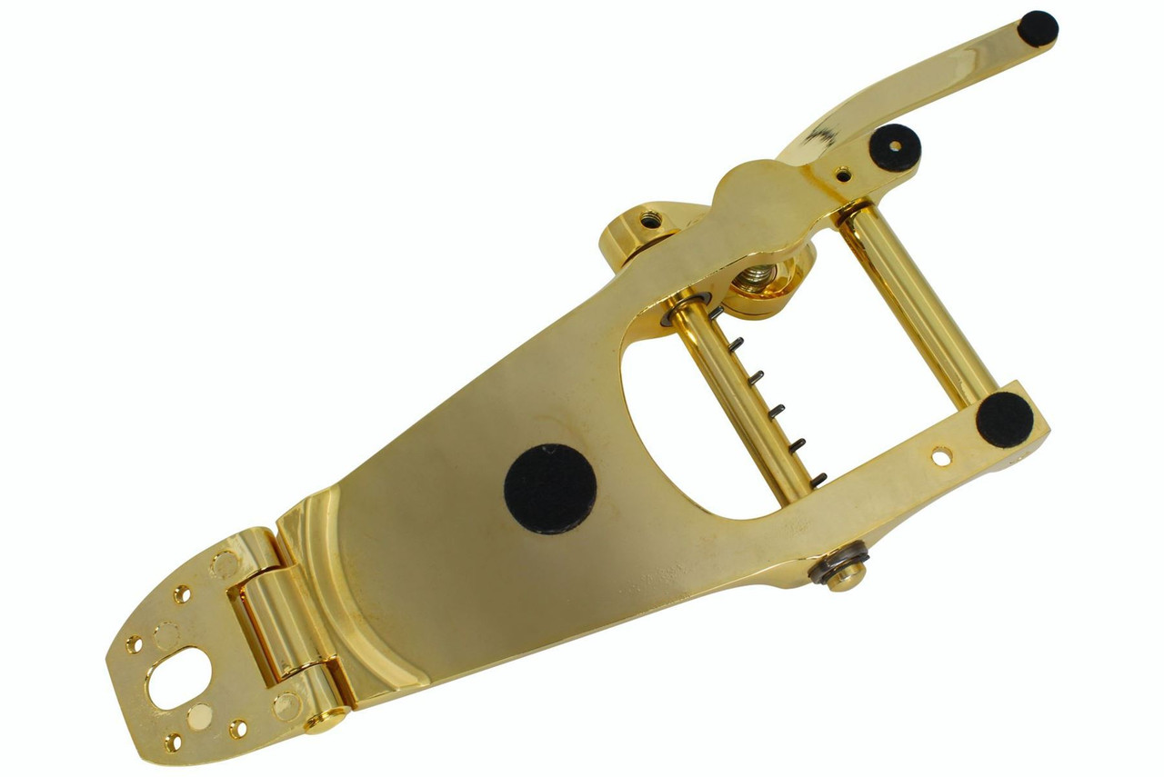 Bigsby B7 & Vibramate V7 -LP Vibrato Tremolo Tailpiece mounting kit Gold  plated