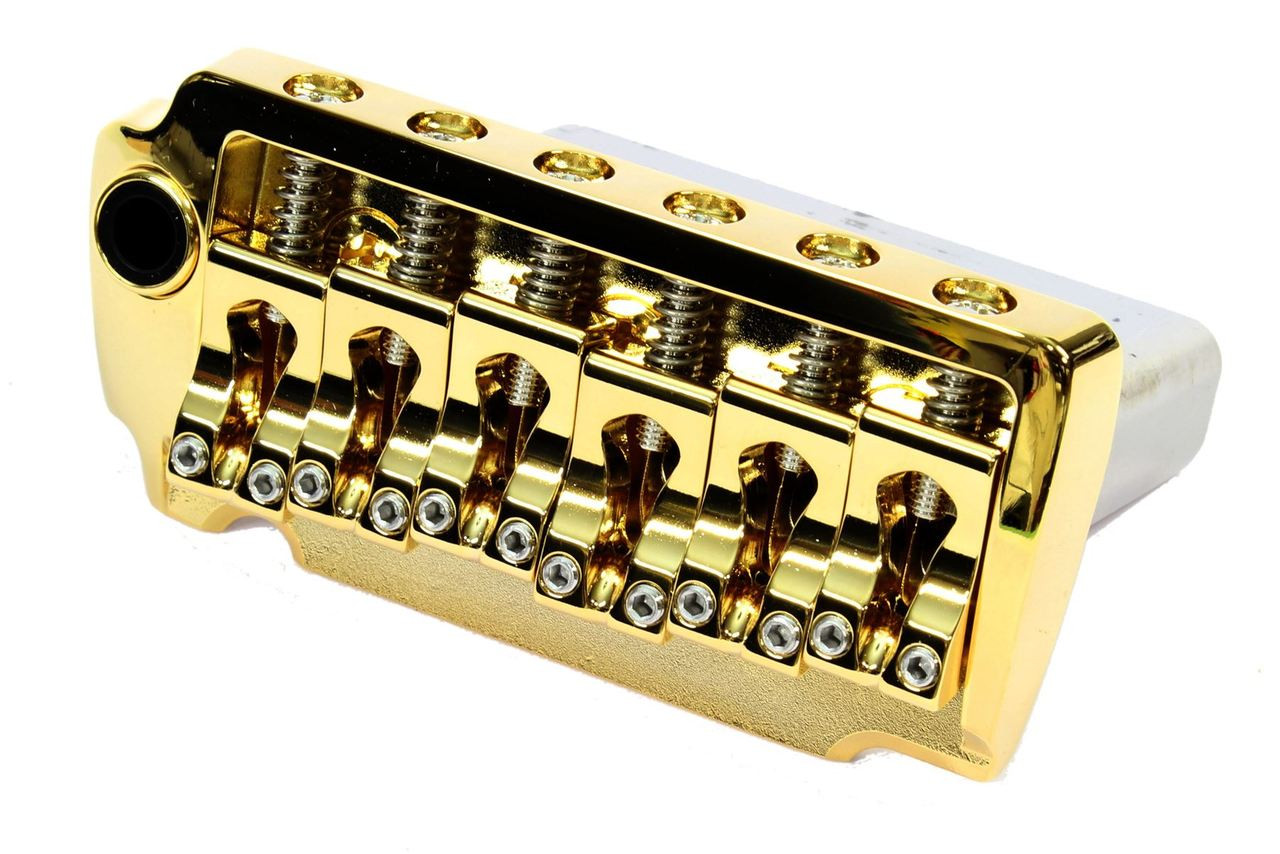 GOTOH EV510TS-BS Premium non-locking 2-Point Tremolo Bridge - Gold