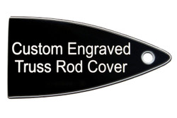 Custom engraved truss rod cover for Carvin guitars TC1