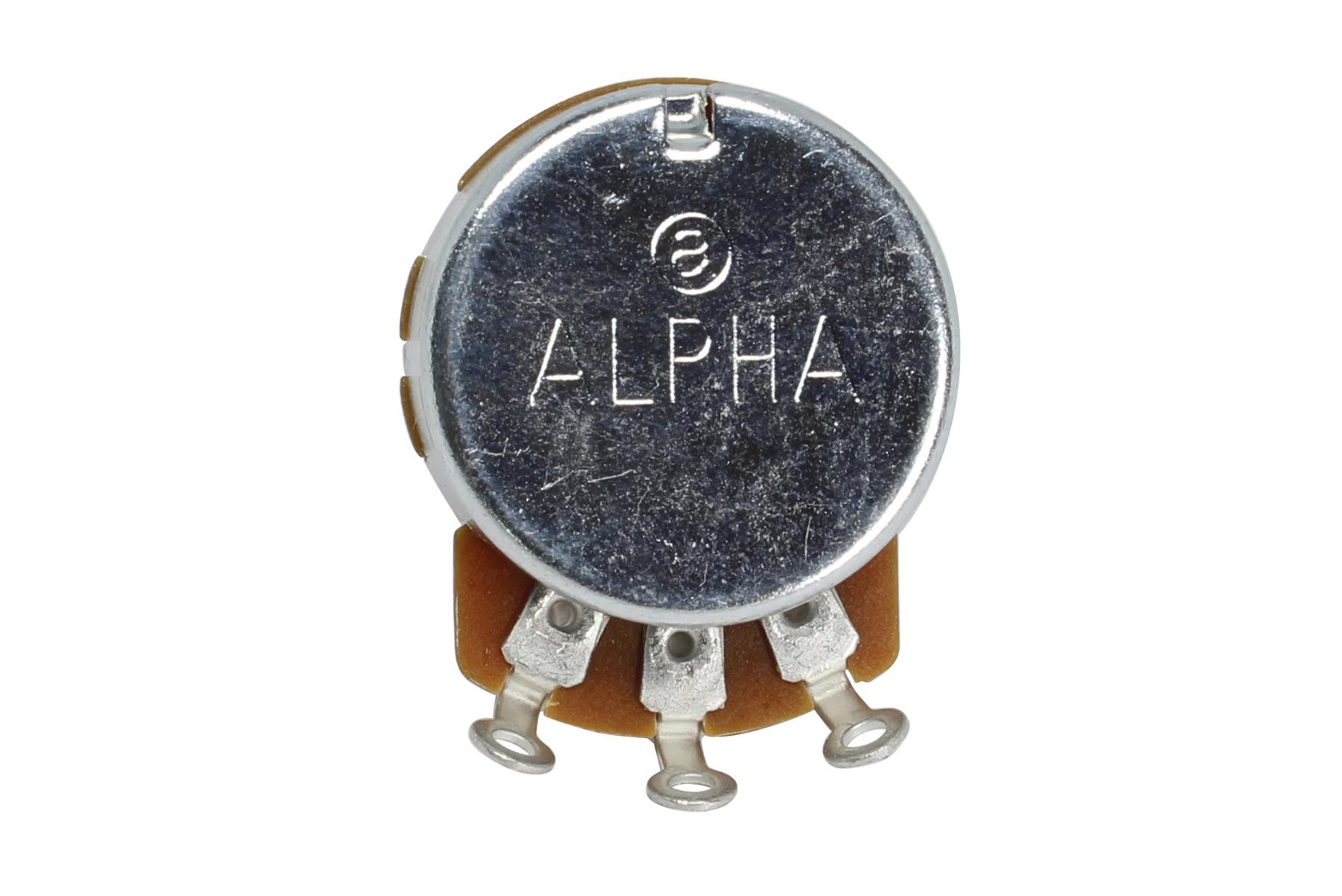 ALPHA A250K Audio Split Shaft Metric Coarse Spline Potentiometer