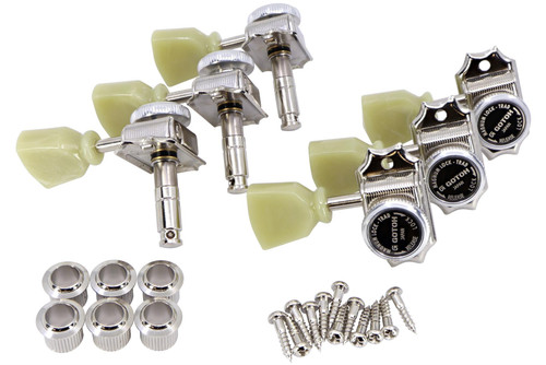 GOTOH SD90 Magnum Lock Traditional 3 x 3 guitar tuners Gold