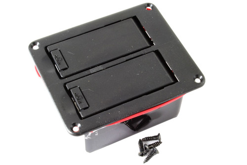 GOTOH BB-02 9 volt Battery Compartment Box - Black - Philadelphia