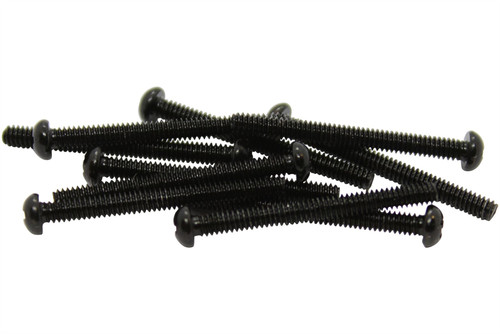 SAE 3-48 x 1" Humbucker mounting screws - black