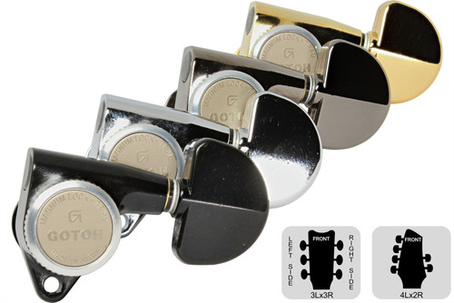 パーカッション・打楽器 GROVER PROPERCUSSION GOTOH SG301-20-MGT Locking Tuning Machines w/ Grover buttons