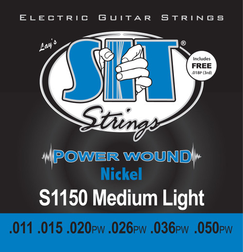 S.I.T. Strings S1046 - Powerwound Nickel Electric Light (10-46