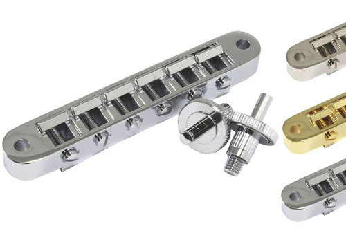 Lightweight Aluminum Tune-o-Matic Nashville bridge fits Gibson
