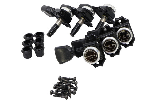 GOTOH SD90 locking 3 x 3 guitar tuners Nickel - Philadelphia
