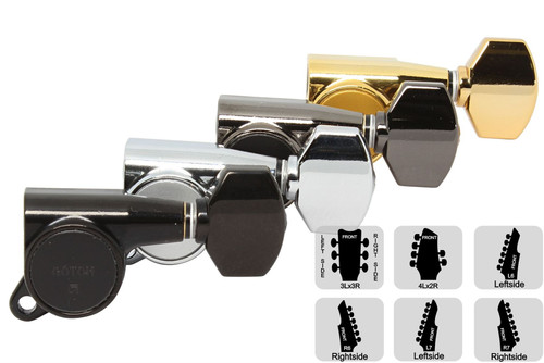 GOTOH SG381-07 Tuning Machine w/ small knob - Singles