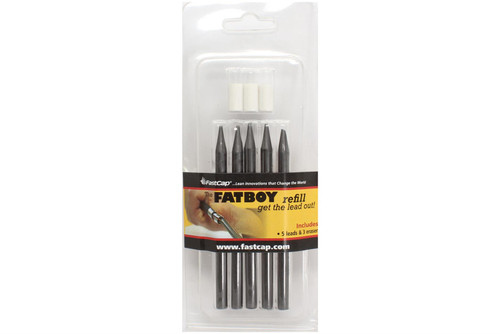 FastCap FatBoy Pencil Lead and Eraser Refill