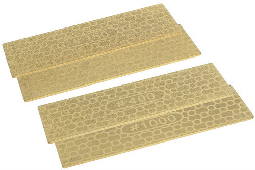Dual Grit Mini Diamond Plate Grit 3 7/8" (100mm) x 1 3/16"" (30mm) - 1 pcs