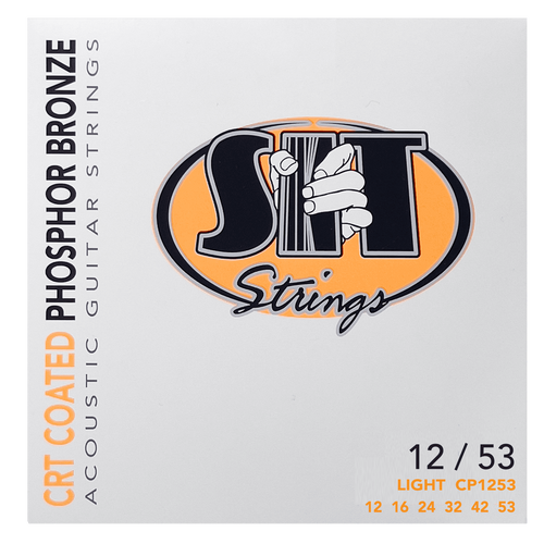S.I.T. Strings CP1253 - CRT Coated Phosphor Bronze Light (12-53)