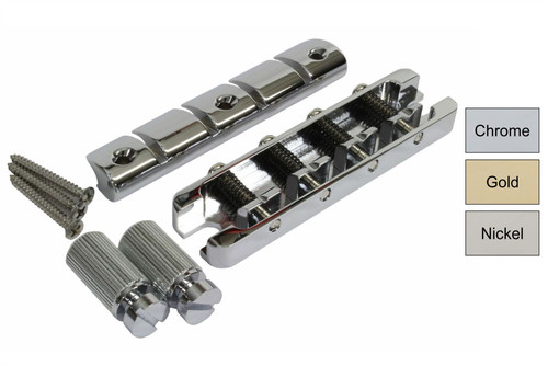 GOTOH 303SJ-6 Ultra-Light 6-String Bass Bridge w/ Steel Saddles