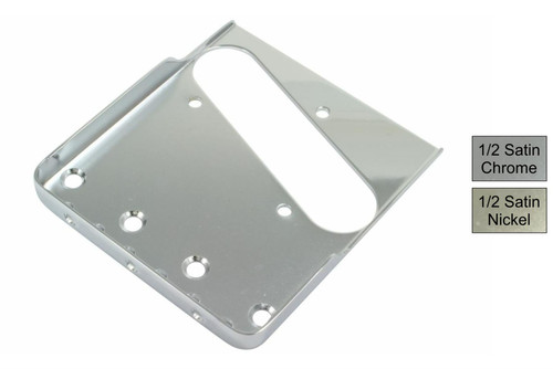 Vintage Tele-style Bridge Plate - no saddles - Philadelphia