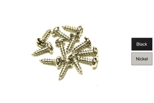 #2 x 1/4" (6.35mm) Small Truss rod cover screws for guitars - Qty 12