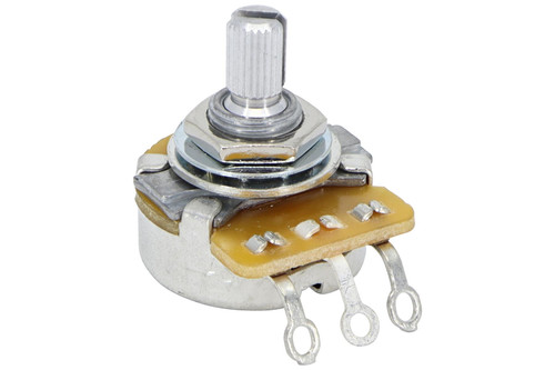 CTS 250K Audio Short Split Shaft US Fine Spline Potentiometer