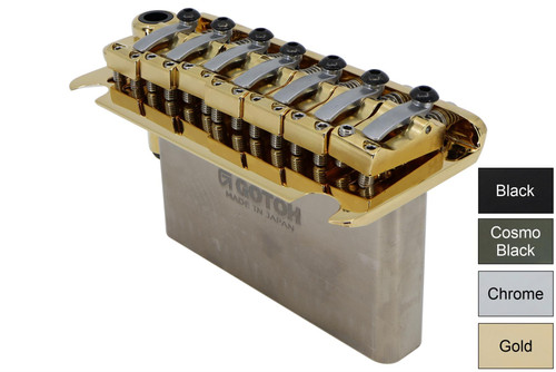 GOTOH NS510TS-LS1 Narrow Spaced 2-Point Locking Saddle Tremolo