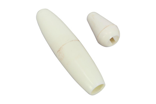 Hosco Relic 60's Strat Switch Tip & Trem Arm Cap - Aged White