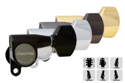 GOTOH SG360-07 Tuning Machine w/ Small Knob - Pre-Configured Sets