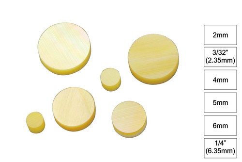 Fingerboard Dot Position Markers - Gold MOP (12 pcs)