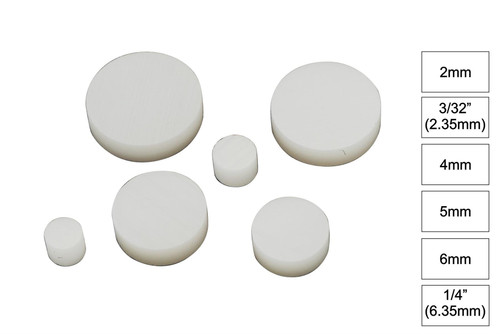 Fingerboard Dot Position Markers - White MOP (12 pcs)