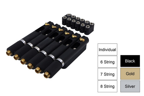 Tan Bridges - Headless Guitar Bridge/Headpiece