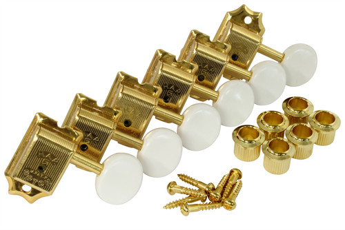 GOTOH SD91-HAPM locking adj. height guitar tuners 6-inline gold w