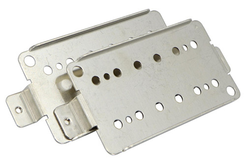 Humbucker Nickel Silver Frame baseplate 49.2mm Short Legs 2 pk