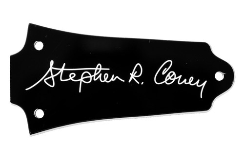 Signature truss rod cover for older Epiphone Les Paul, etc guitars.