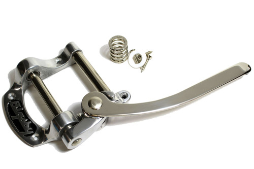 Bigsby B5 Vibrato Tremolo Tailpiece Polished Aluminum for flat top guitars