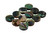 Fingerboard Dot Position Markers 1/4" diameter Green Abalone