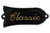 "Classic" engraved truss rod cover - Gold color fill