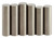 Alnico 5 Flat Top Rod Magnet Staggered Set .195" diameter