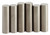 Alnico 5 Flat Top Rod Magnet Staggered Set .195" diameter