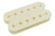 Humbucker Slug Side Pickup Bobbin Aged White 53mm 2 pk