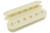 Humbucker Screw Side Pickup Bobbin Aged White 53mm 10 pk