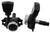 GOTOH SD90 Magnum Lock Traditional 3 x 3 guitar tuners Black