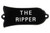 Engraved "THE RIPPER" Truss Rod Cover for Gibson Bass Guitars - 2ply B/W
