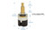 CTS Push Pull 500K Long Shaft Audio Split Shaft US Fine Spline Potentiometer