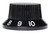 Strat Knobs Volume Tone Set Set of 3 Black