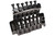 GOTOH GE-1996T Left Handed Floyd Rose locking tremolo bridge - Cosmo Black