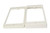 Plastic Mounting Rings for Humbuckers Flat