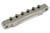 USA ABR-1 Tune-o-Matic Bridge w/ nylon saddles - Nickel - BRIDGE ONLY